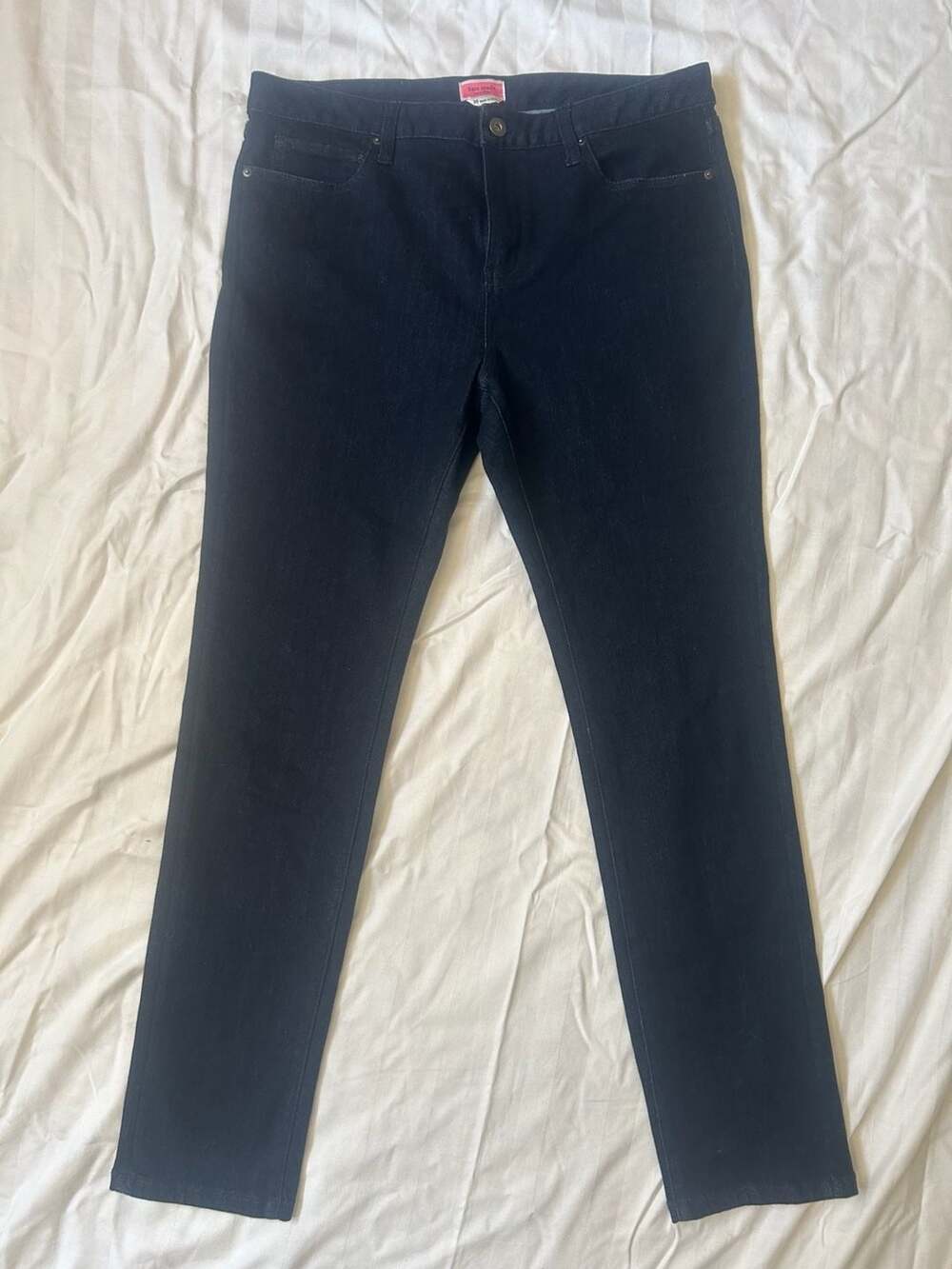 Kate Spade New York Dark Wash Stretch Denim Jeans US Size 10 (30 inch waist)